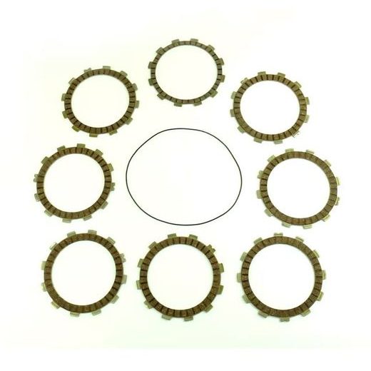 FRICTION PLATES KIT WITH CLUTCH COVER GASKET ATHENA P40230056
