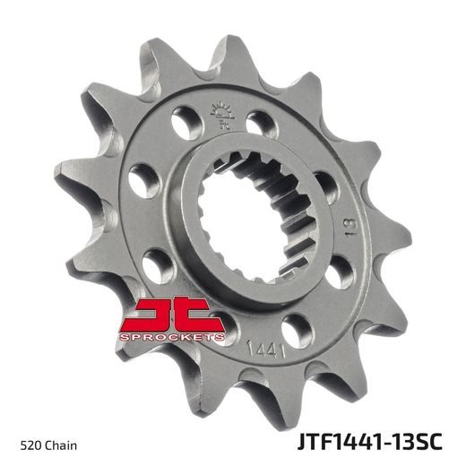 REŤAZOVÁ SADA EK - STRIEBORNÝ REŤAZ 520 SRX, X-KRÚŽOK, KOLIESKO JT, ROZETA JT PRE SUZUKI RMX 450 Z 2010-2019