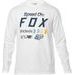 FOX MURC LS TEE, OPTIC WHITE, LFS18F