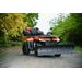 SHARK SNOW PLOW 59" STEEL BLACK (150 CM) WITH QUICK ADAPTER