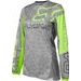 FOX WMNS 180 SKEW JERSEY - STEEL GREY MX