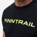 FINNTRAIL T-SHIRT LOGOQR BLACK