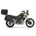 KOMPLETNÁ SADA SEDLOVÝCH BRAŠNÍ SHAD TERRA TR40 ADVENTURE A HLINÍKOVÉHO VRCHNÉHO KUFRA SHAD TERRA BLACK 48L VRÁTANE MONTÁŽNEJ SADY SHAD APRILIA TUAREG 660