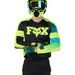 FOX 360 STREAK JERSEY - BLACK/YELLOW MX24