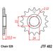REŤAZOVÁ SADA D.I.D CHAIN - STRIEBORNÝ REŤAZ 520 ZVM-X, X-KRÚŽOK, KOLIESKO JT, ROZETA JT PRE APRILIA AF1 125 REPLICA 1988-1990