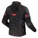 LS2 GARDA AIR MAN JACKET BLACK RED