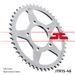 REŤAZOVÁ SADA D.I.D CHAIN - STRIEBORNÝ REŤAZ 525 VX, X-KRÚŽOK, KOLIESKO JT, ROZETA JT PRE BENELLI BN 600 2014-2017
