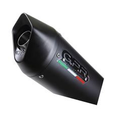 UNIVERSAL RACING SILENCER GPR FURORE TUNING.RACE.9 MATTE BLACK WITHOUT LINK PIPE