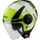 Otvorená helma JET AXXIS METRO ABS coll B3 matná fluor žltá M