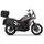 Kompletná sada sedlových brašní SHAD TERRA TR40 adventure a hliníkového vrchného kufra SHAD TERRA BLACK 48L vrátane montážnej sady SHAD Moto Morini X-Cape 649