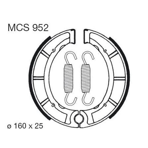 BRZDOVÉ ČEĽUSTE LUCAS MCS 952