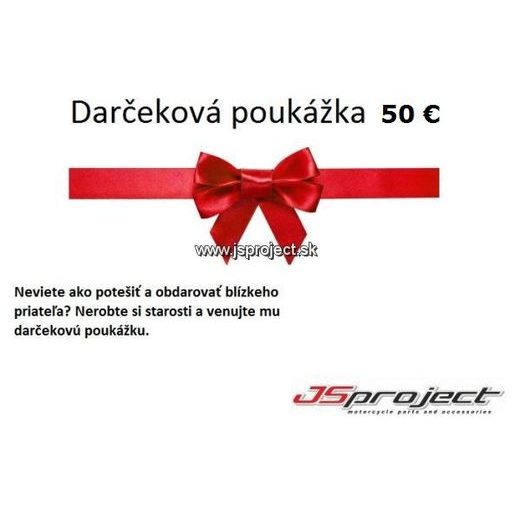 DARČEKOVÁ POUKÁŽKA 50 €