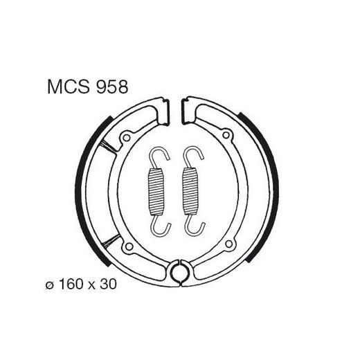 BRZDOVÉ ČEĽUSTE LUCAS MCS 958