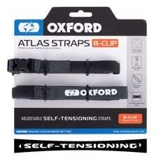 ZAVAZADLOVÉ POPRUHY ATLAS B-CLIP, OXFORD (SIVÁ, 17MM X 1,2M)