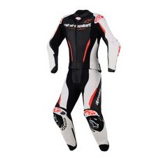 DVOUDÍLNÁ KOMBINÉZA STELLA GP-R7, ALPINESTARS, DÁMSKE (ČIERNA/BIELA/ČERVENÁ FLUO) 2026
