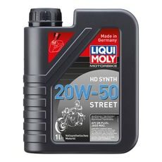 LIQUI MOLY MOTORBIKE HD SYNTH 20W-50 STREET, PLNE SYNTETICKÝ MOTOROVÝ OLEJ 1 L