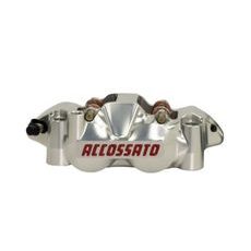 RADIAL BRAKE CALIPER ACCOSSATO CNC-WORKED MONOBLOCK 108 MM PISTONS IN TITANIUM