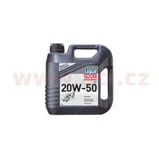 LIQUI MOLY MOTORBIKE 4T 20W50 STREET, MINERÁLNÍ MOTOROVÝ OLEJ 4 L