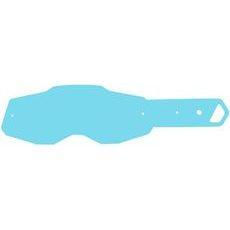 STRHÁVACOU SĽUDY PLEXI PRE OKULIARE 100% RADU ACCURI2/STRATA2 DETSKÉ, Q-TECH (50 VRSTIEV V BALENIE, ČÍRE)