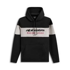 ALPINESTARS CUBIC HOODIE – VOĽNOČASOVÁ MOTO MIKINA (ČIERNA/SIVÁ)
