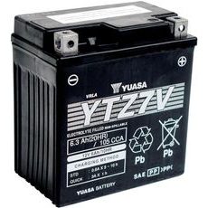 MOTOCYKLOVÁ BATÉRIA 12V, YTZ7V, 6,3AH, 105A, BEZÚDRŽBOVÁ SUPER MF AGM 113X70X120, YUASA ORIGINÁL (AKTIVOVANÁ VO VÝROBE)