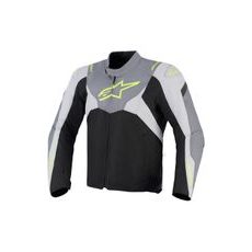 ALPINESTARS T-JAWS V4 WATERPROOF – MOTOCYKLOVÁ BUNDA NA CESTNÚ JAZDU (ČIERNA/SVETLO SIVÁ/SIVÁ) 2026