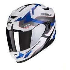 SCORPION PRILBA NA MOTOCYKEL EXO-520 EVO AIR ELAN, BIELA/MODRÁ