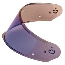 PLEXI PRE PRILBY MODULO 2.0 S PRÍPRAVOU PRE PINLOCK, CASSIDA (MODRÉ CHRÓMOVÉ)