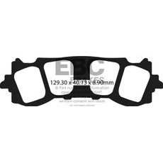 BRZDOVÉ OBLOŽENIE EBC FA717V