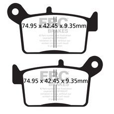 BRZDOVÉ OBLOŽENIE EBC FA697R