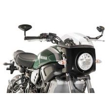 PLEXI NA MOTORKU PUIG SEMI-FAIRING 8934W MATNÁ ČIERNA PRIEHĽADNÉ