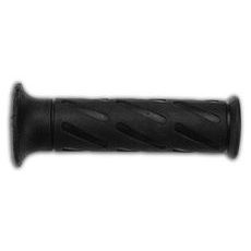 GRIPY OEM SUZUKI ŠTÝL 1152 (SCOOTER/ROAD) DĹŽKA 118 + 124 MM, DOMINO (ČIERNE)