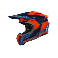 PRILBA TWIST 3 FANCY, AIROH (ORANŽOVÁ FLUO-MODRÁ LESKLÁ) 2026