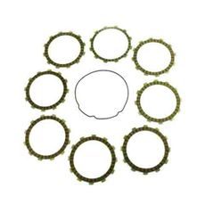 FRICTION PLATES KIT WITH CLUTCH COVER GASKET ATHENA P40230003