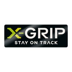 SÚPRAVA VEĽKÝCH NÁLEPIEK X-GRIP – ČIERNA,421 X 149 MM,4 KS