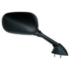 SPÄTNÉ ZRKADLO PLASTOVÉ (ROZSTUP SKRUTIEK 28 MM), Q-TECH, P