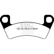 BRZDOVÉ OBLOŽENIE EBC FA740TT