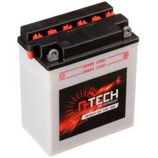 BATÉRIA 12 V, YB12AL-A, CB12AL-A2, 12AH, 160A, KONVENČNÉ 134X80X160, A-TECH (VR. BALENIE ELEKTROLYTU)