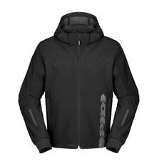 BUNDA HOODIE H2OUT, SPIDI (ČIERNA/ANTRACIT)