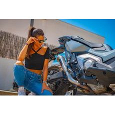 SLIP-ON EXHAUST GPR POWERCONE EVO E4.H.245.PCEV BRUSHED STAINLESS STEEL INCLUDING REMOVABLE DB KILLER AND LINK PIPE