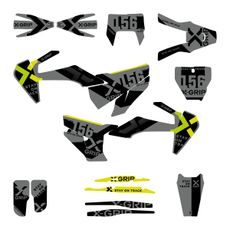 SÚPRAVA POLEPOV MOTOCYKLA X-GRIP – HUSQVARNA FC 250 (2019 - 2022) A ĎALŠIE MODELY