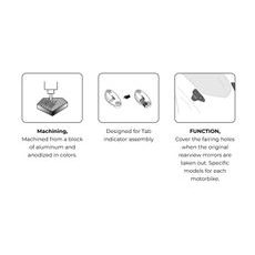 ČIAPKY NA ZRKADLÁ PUIG 22046N ČIERNA WITH TURN LIGHT