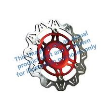 BRZDOVÝ KOTÚČ EBC VR640RED ČERVENÁ