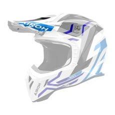 KŠILT PRO PŘILBU AVIATOR ACE 2, AIROH (GROUND - MODRÝ LESKLÝ)