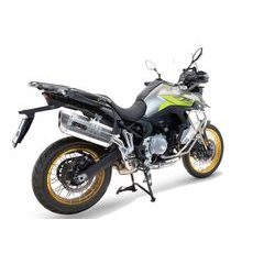 KONCOVKA VÝFUKU SLIP-ON GPR TRAIL / OFF-ROAD BRK24.VO.7.HYSOTIT BRUSHED TITANIUM INCLUDING REMOVABLE DB KILLER AND LINK PIPE