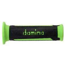 GRIPY A350 (SCOOTER/ROAD) DĹŽKA 120 MM, DOMINO (ANTRACITOVO-ZELENÉ)