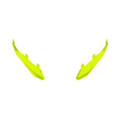 ZADNÍ SPOILER PRO PŘILBU TWIST 3, AIROH (DIZZY - MODRÝ MATNÝ)