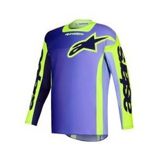 ALPINESTARS RACER PORTL – MOTOKROSOVÝ DRES NA MX A ENDURO (FIALOVÁ/ŽLTÁ FLUO) 2026