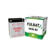 BATÉRIA 12 V, YB14L-B2, 14,7AH, 165A, KONVENČNÉ 134X89X166 FULBAT(VČ. BALENIE ELEKTROLYTU)