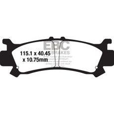 BRZDOVÉ OBLOŽENIE EBC FA701R